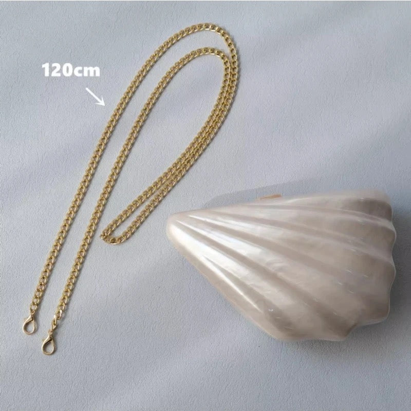 Acrylic shell bag