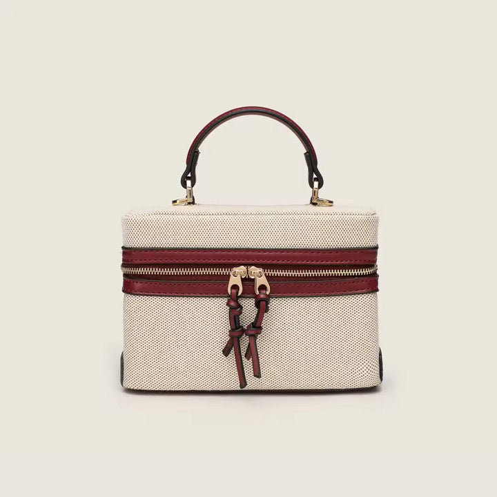 Canvas box bag