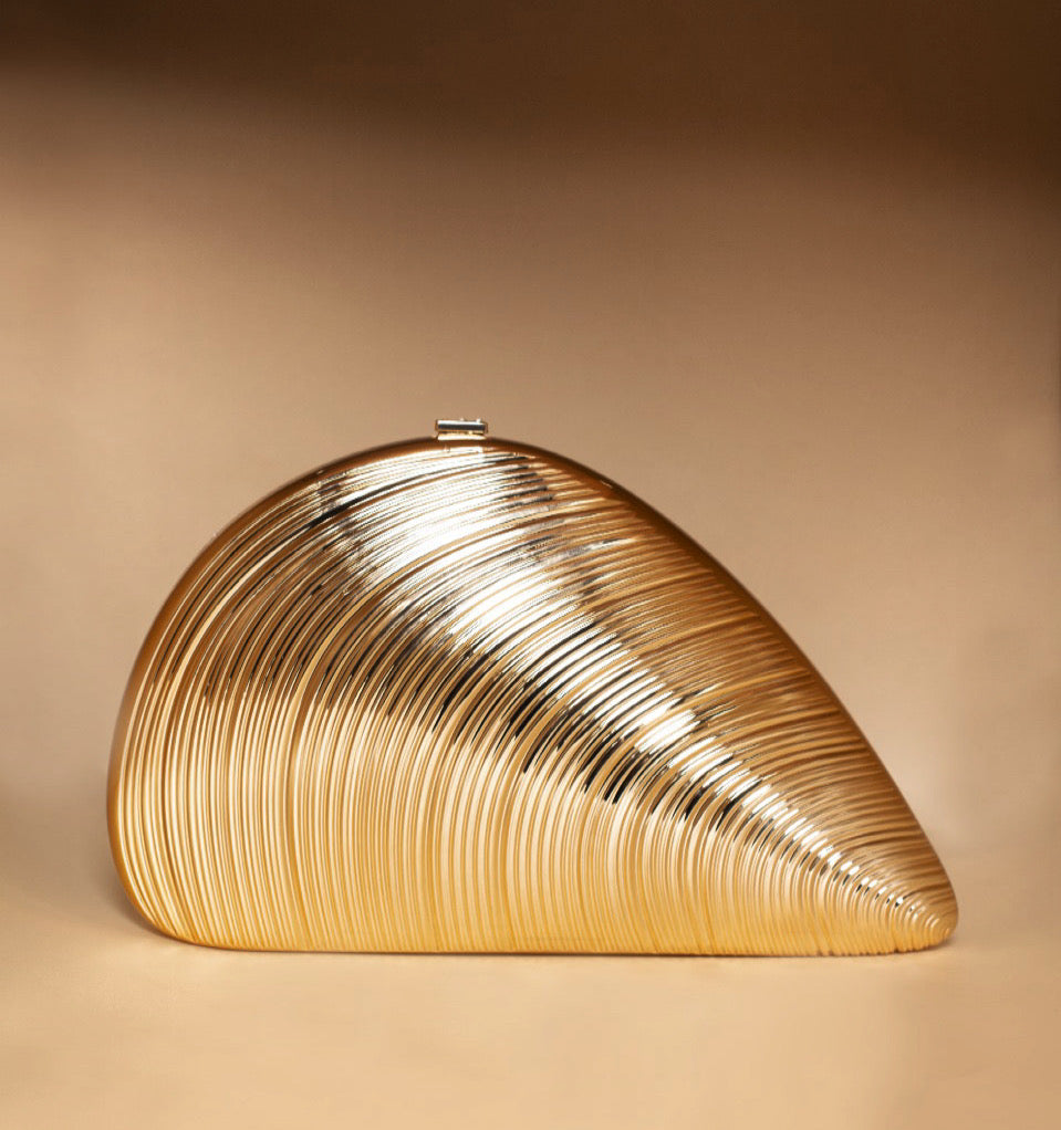 Textured shell bag