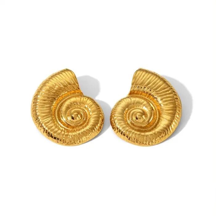 Conch earrings