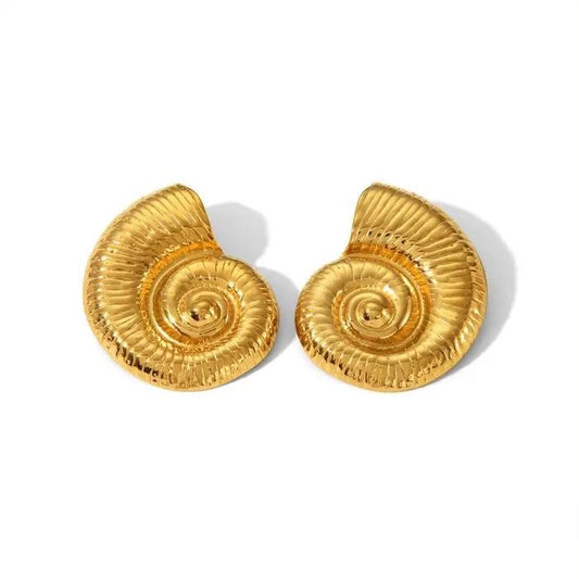 Conch earrings